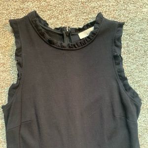 Loft A-Line Ruffle Dress